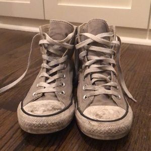 Converse Chuck Taylor All Star Light Gray High Top